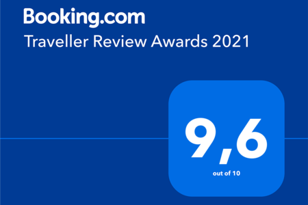 Fani&Rozi B&B prejel Bookingovo priznanje Traveller Review Award 2021!